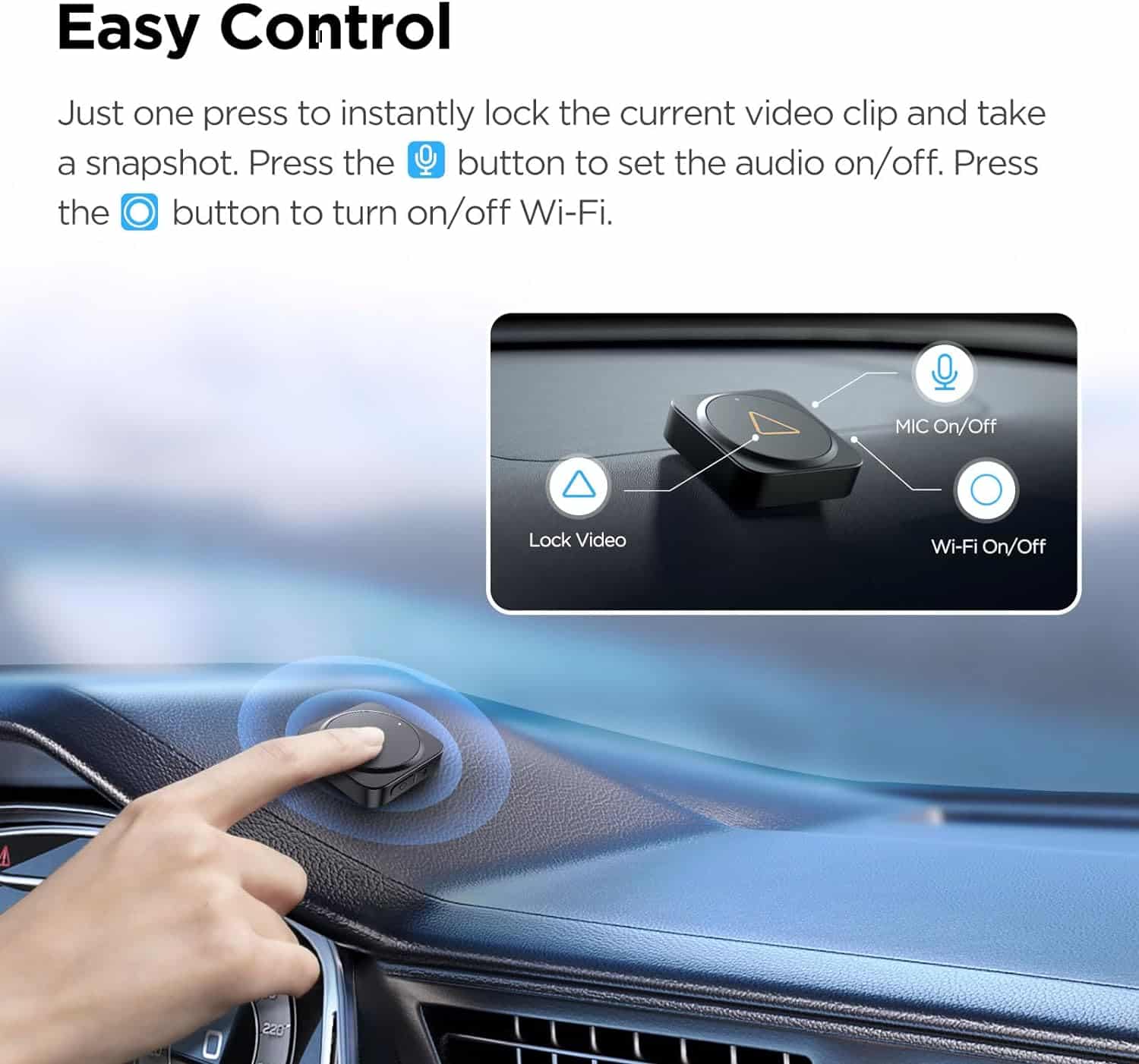 Viofo Bluetooth Remote Control BTR200 - Image 2