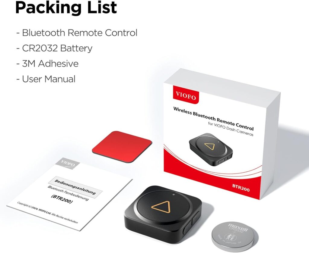 Viofo Bluetooth Remote Control BTR200 - Image 6