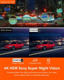 Vantrue N4 Pro 3-Channel Dash Cam