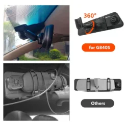 Wolfbox OEM Mirror Bracket for G900 | G900 Pro | G900 TRIPRO | G850 | G850 Pro | G840S | G840H Dash Cam - Image 2