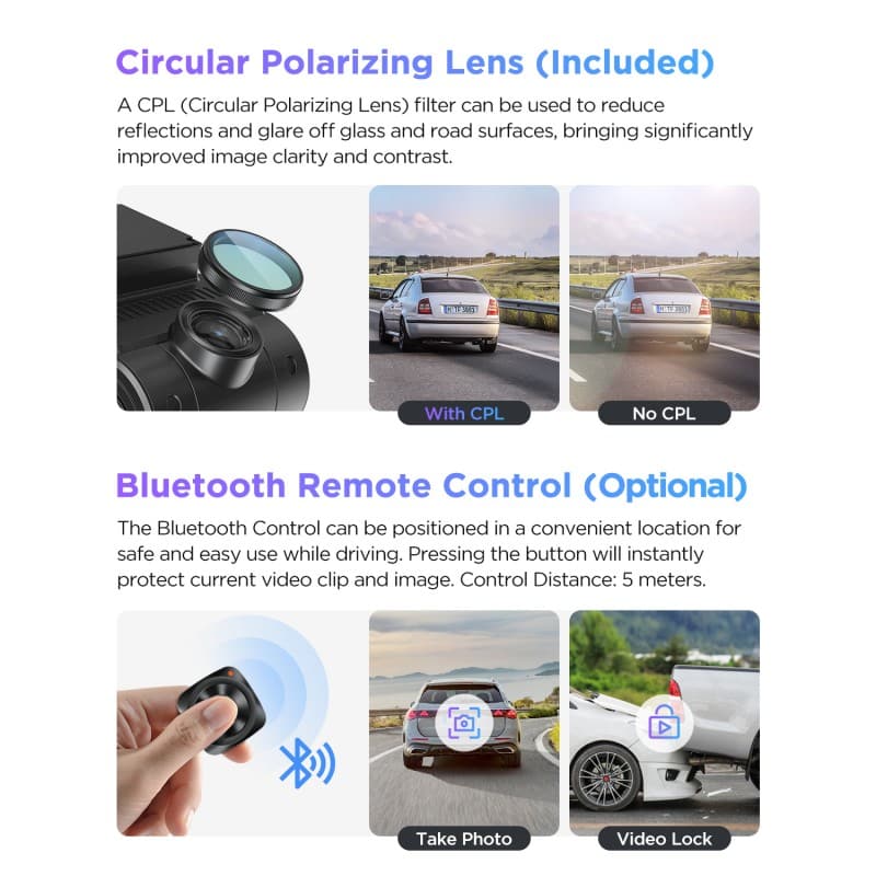VIOFO A229 PRO 1CH 4K HDR FRONT DASH CAM WITH SONY STARVIS 2 IMX678 8MP SENSOR SUPER NIGHT VISION VOICE CONTROL 5GHZ WIFI GPS