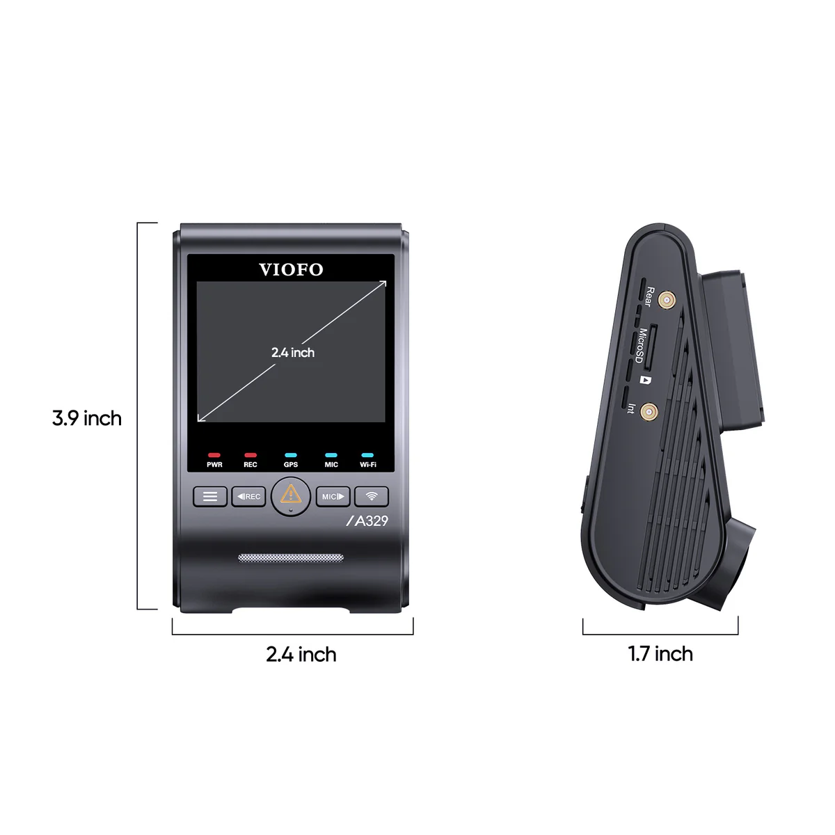Viofo A329S 4K 1 Channel Dash Cam - Image 2