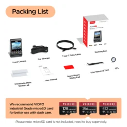 Viofo A329S 4K 1 Channel Dash Cam - Image 6