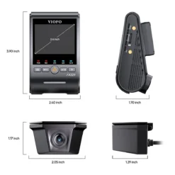 Viofo A329SW 2CH 4K Dual Dash Cam – 4K Front + 2K Waterproof Rear, Sony STARVIS 2, GPS, Parking Mode - Image 5