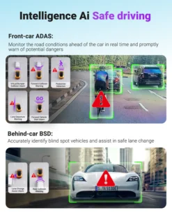 Vantrue S1 Pro Max 4K Front + 4K Rear Dual Dash Cam – Dual 4K Ultra HD, Night Vision, GPS & Parking Mode - Image 5