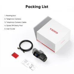 Viofo RTC420 2K HDR Telephoto Camera for A329 / A329S Dash Cam with 1M Cable Length - Image 5