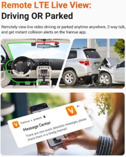 Vantrue N4 Pro S 4K Triple Channel Dash Cam with STARVIS 2, PlatePix License Plate Capture, 5GHz Wi‑Fi & GPS Tracking - Image 4