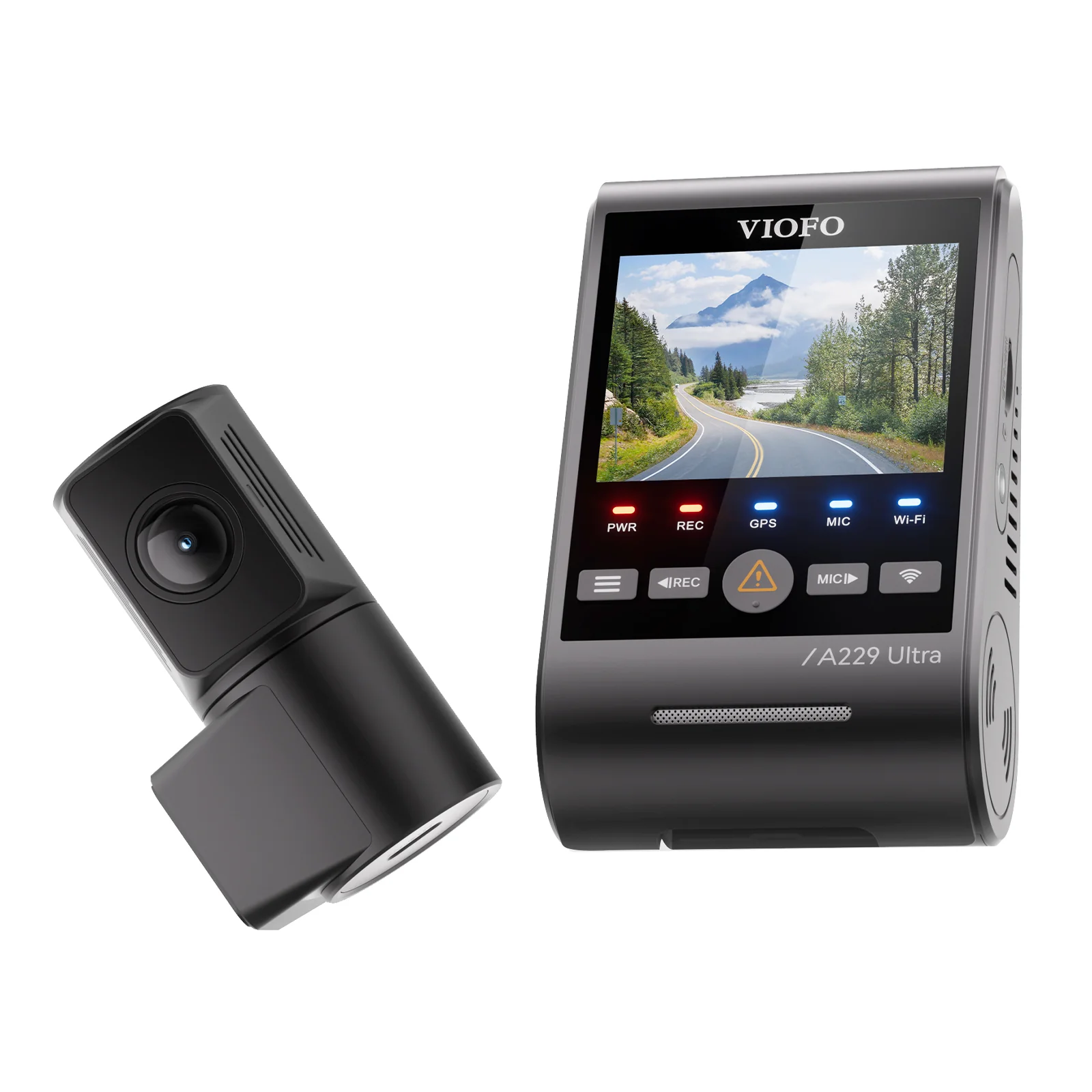 VIOFO A229 Ultra 2 Channel Dash Cam – 4K Front + 4K Rear, Dual Sony STARVIS 2, 4K HDR, 5GHz Wi‑Fi, GPS - Image 3