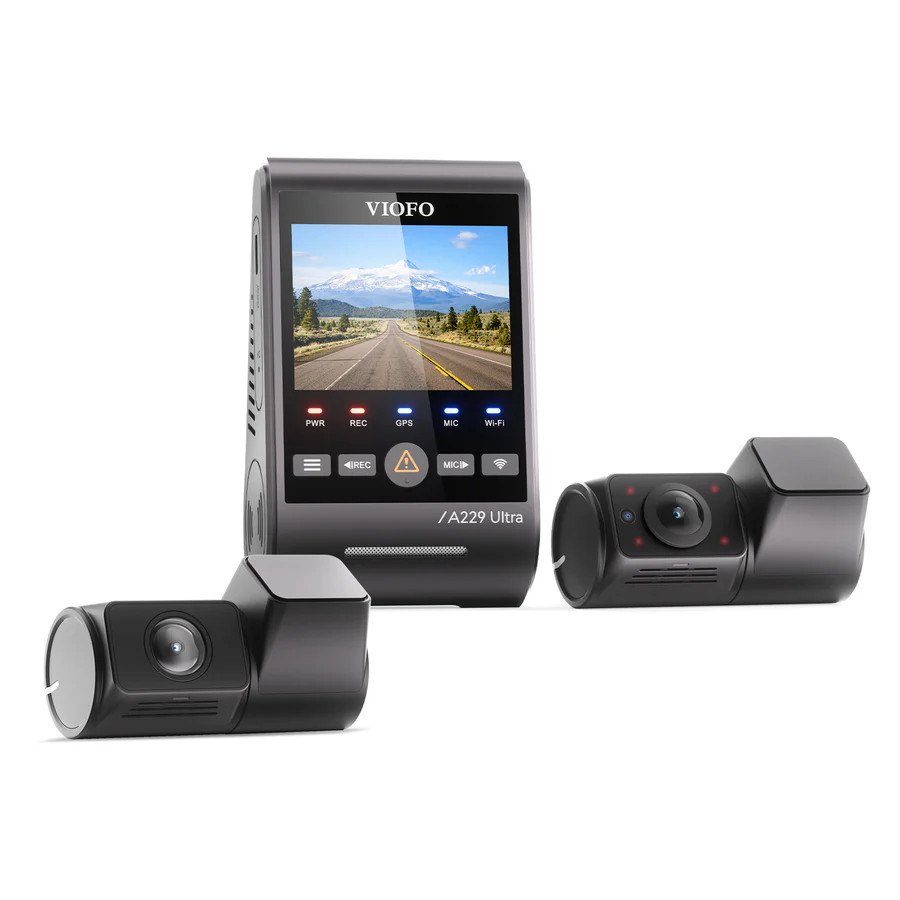 Viofo A229 Ultra 3CH 4K Front & 4K Rear Dashcam with 1080P Cabin – STARVIS 2, HDR, Super Night Vision, Parking Mode - Image 5