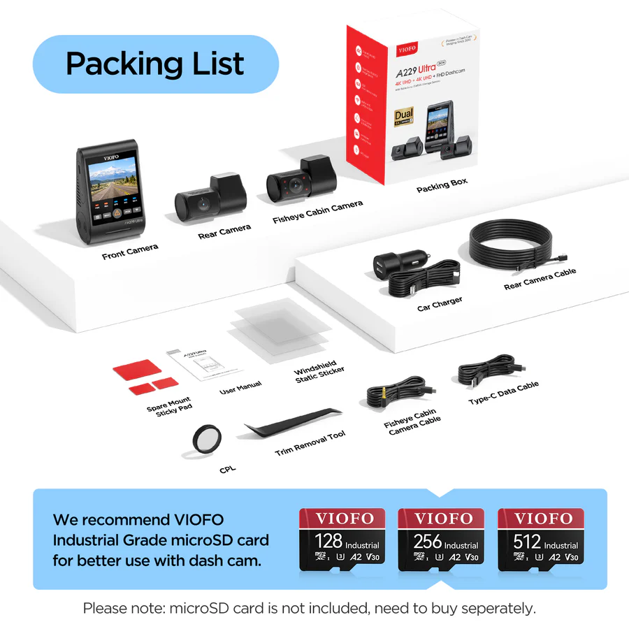 Viofo A229 Ultra 3CH