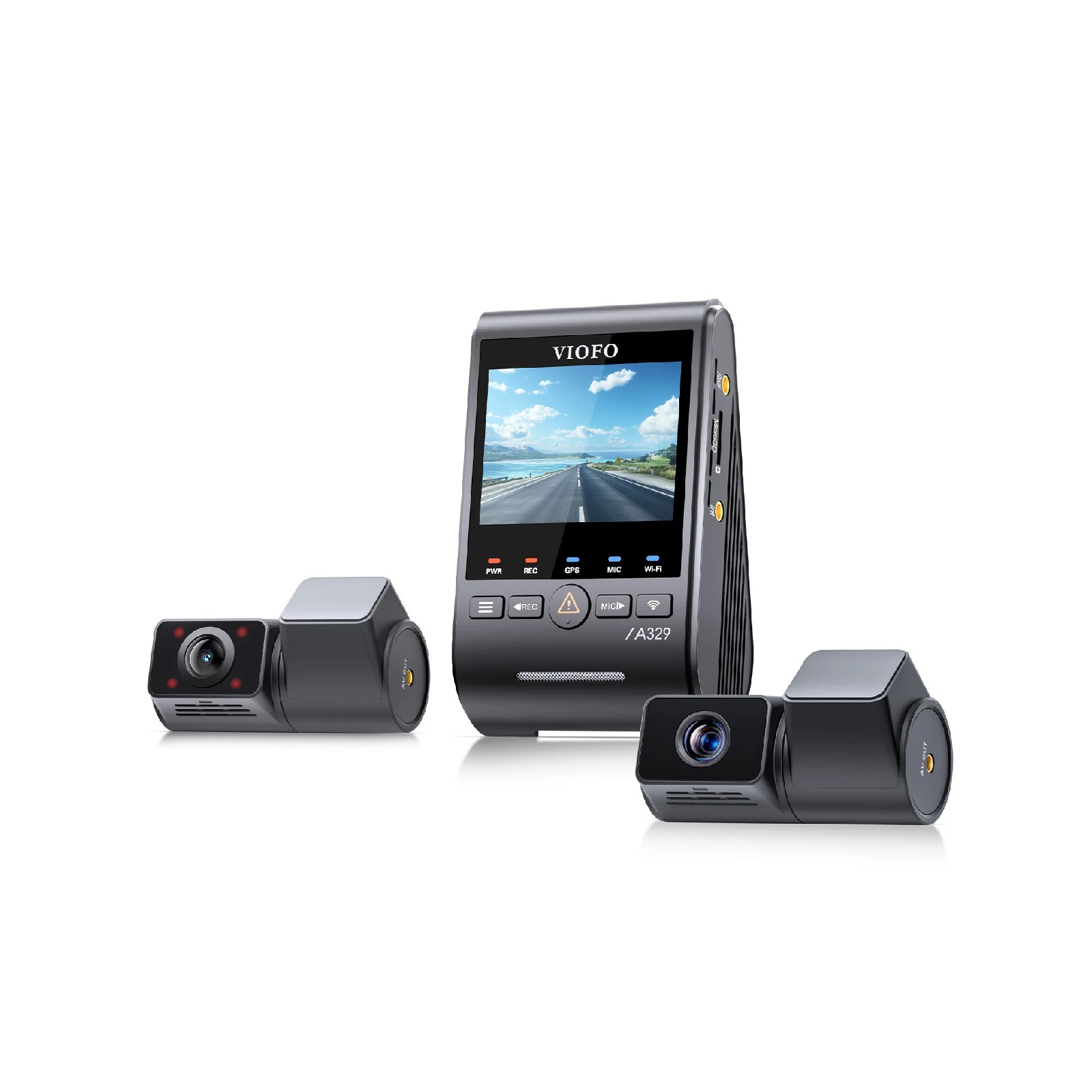 Viofo A329TC 3 Channel Dash Cam