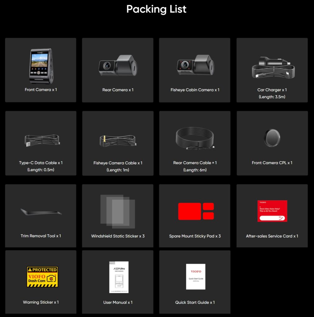 Viofo A229 Ultra 3CH
