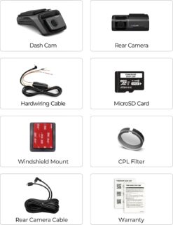 Thinkware U3000 Pro 2 Channel 4K Front + 2K Rear Camera - Cloud, WiFi, GPS - Image 7