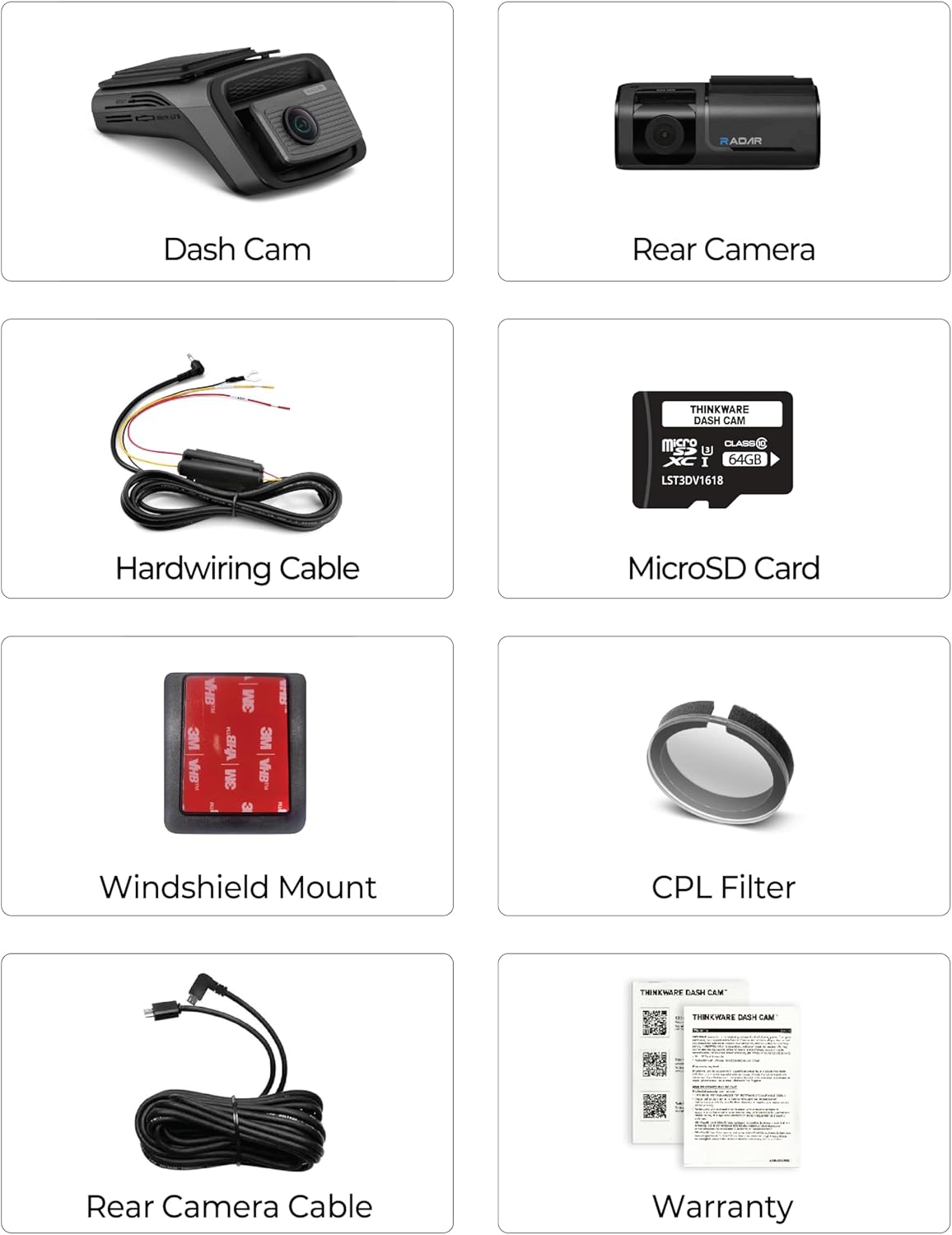 Thinkware U3000 Pro 2 Channel 4K Front + 2K Rear Camera - Cloud, WiFi, GPS - Image 7