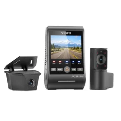 VIOFO A229 Ultra W 3CH Dash Cam 4K Front + 4K Waterproof Rear + 1080P 210° Cabin Camera, Sony STARVIS 2, HDR, GPS, Parking Mode - Image 2
