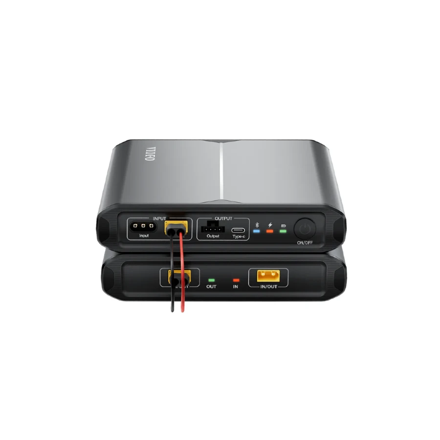 VIOFO BP100 7650mAh High Capacity Dash Cam Battery Pack + Viofo EP100 Expansion Battery for BP100 Battery Pack