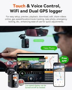 Vantrue E360 Plus 5.2K 585° Panoramic Dash Cam - Image 6