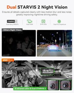 Vantrue E360 Plus 5.2K 585° Panoramic Dash Cam - Image 4