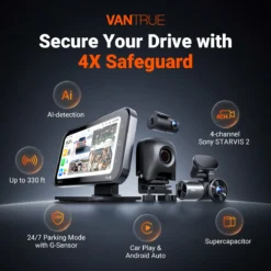 Vantrue Pilot 2 4-Channel Thermal Smart Dash Cam - Image 5