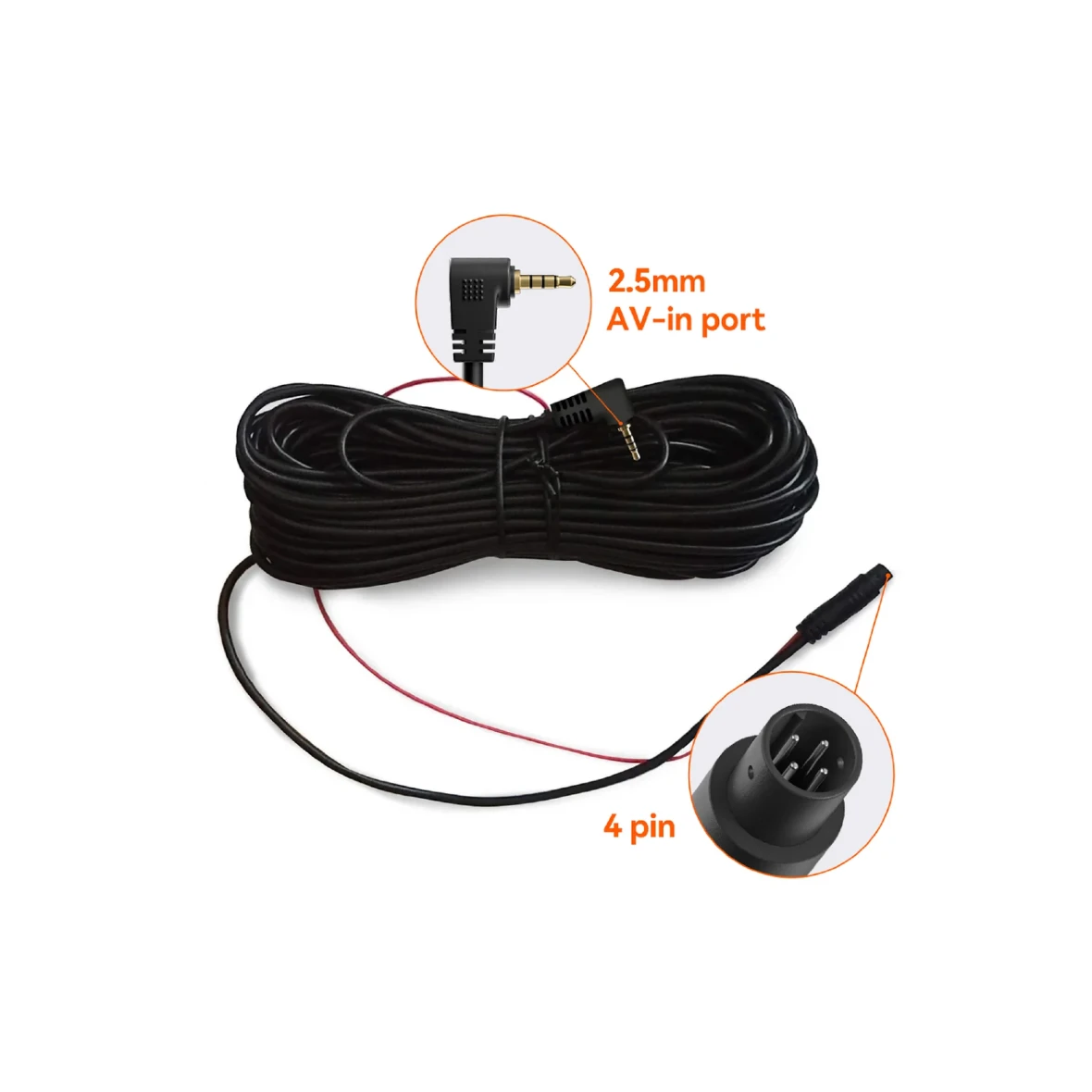 Wolfbox 4-pin replacement cable